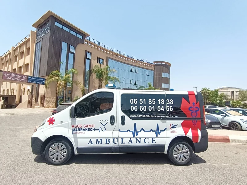 Ambulance privée SOS SAMU à Marrakech
